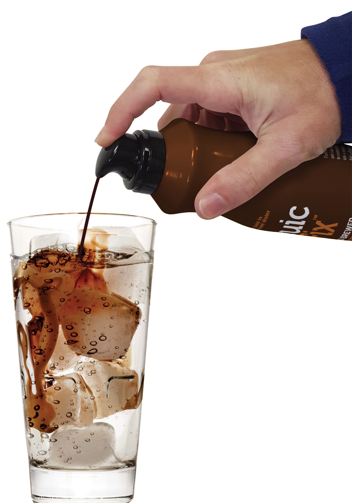 QuicFix® Cold Brew Coffee Bottle Dispensing